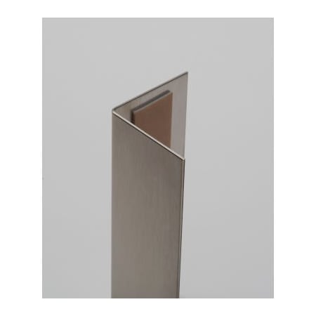 Western Fabricating Llc Western Fabricating 90 Degree SS Corner Guard, 16 Ga., 3M Two Sided Tape, Sq. Corners, 48"Lx2"Wx2"H 20204816_90-degree_square-corner_tape